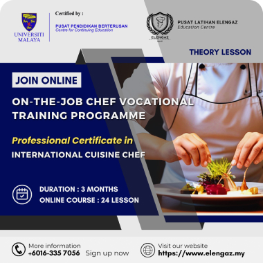 Professional Certificate in International Cuisine Chef